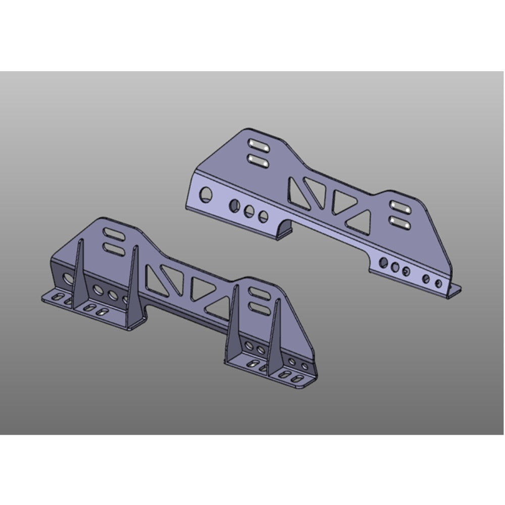 Kit de fixation latérales Sparco pour Clio Rally 3 - 004922V3 - 004922V3 - 3666618230634