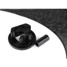 Silent-Bloc Powerflex zwart inzetstuk onderste motorsteun Alfa Romeo Giulietta 940 (2010 -) - PF-011020N - PF1-1020BLK - 5055676540645