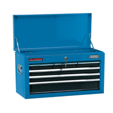 Coffre à outils étroit Draper Tools 6 tiroirs 24" bleu 600x255x345mm