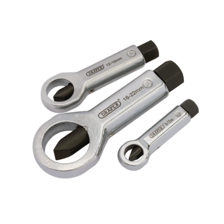 Set di schiaccianoci Draper Tools da 9 a 22 mm (3 pezzi)