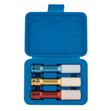 Draper Tools Bussole a percussione lunghe 1/2" per cerchioni in alluminio (3 pz.)