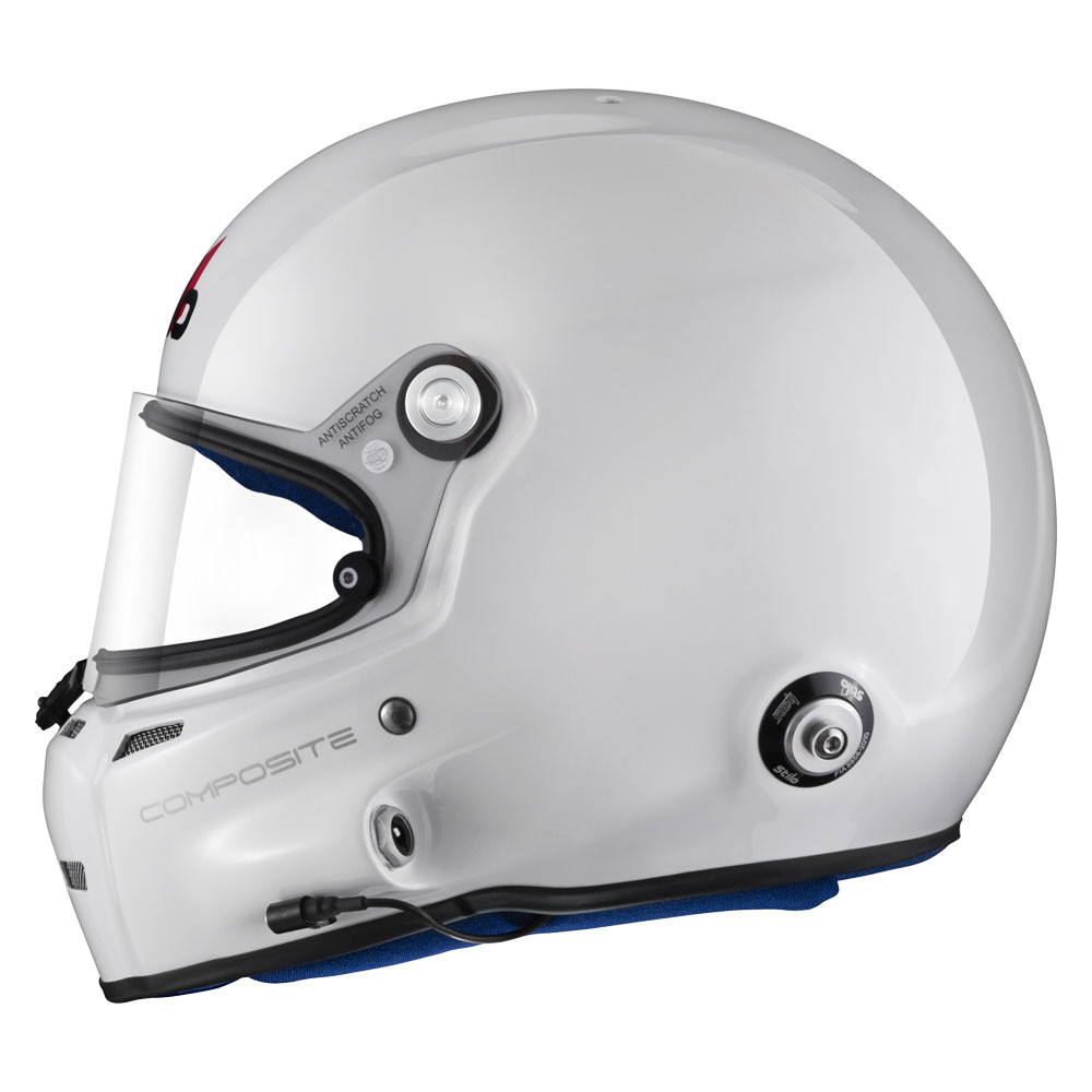 Stilo ST5F Fiber SA20 white helmet blue inner - STI-A700CG2T.BLB.XS - AA0700CG2T540102
