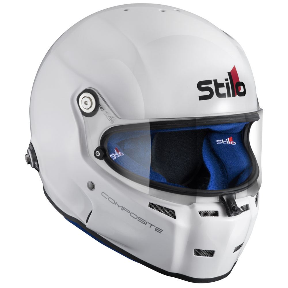 Stilo ST5F Fibre SA20 helm wit binnen blauw - STI-A700CG2T.BLB.XS - AA0700CG2T540102