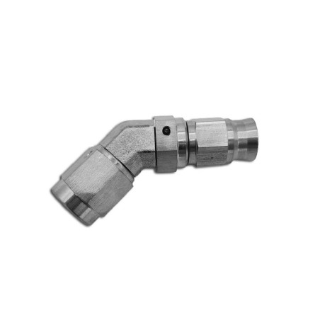 Dash3 Girevole femmina a 45° - 3/8x24JIC Acciaio (tubo AN3)