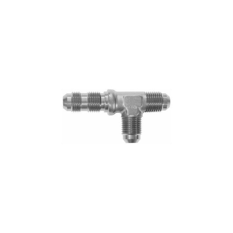 Dash3 3-weg rechte mannelijke bulkheadadapter - 3/8x24JIC OBP convex staal - OBP-AN3-TOR - OBP-AN3-TOR - 3666618155302