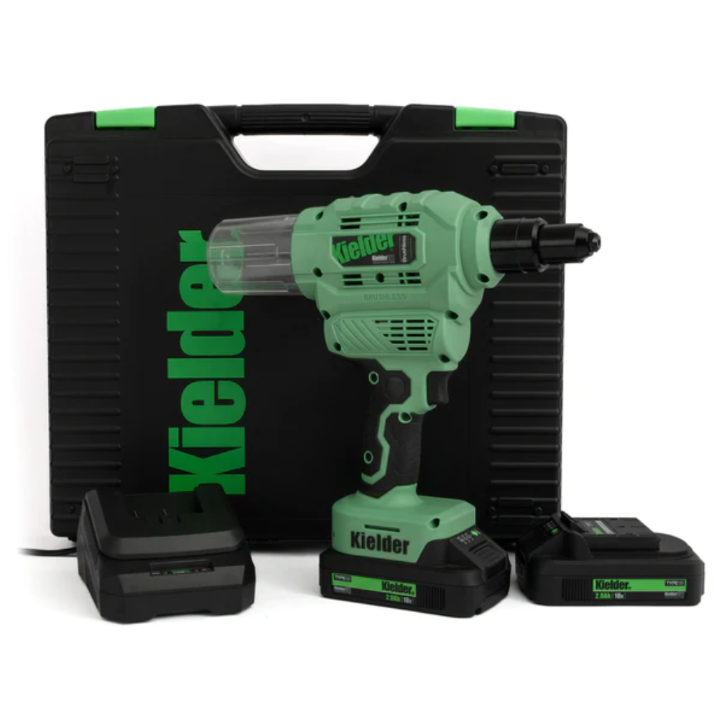 Riveteerpistool KIELDER 18V 1 accu 5Ah + koffer + lader - KWT-009-03 - KWT-009-03EU - 3661768816516