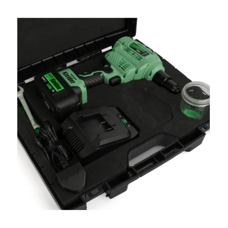 Riveteerpistool KIELDER 18V 1 accu 5Ah + koffer + lader - KWT-009-03 - KWT-009-03EU - 3661768816516