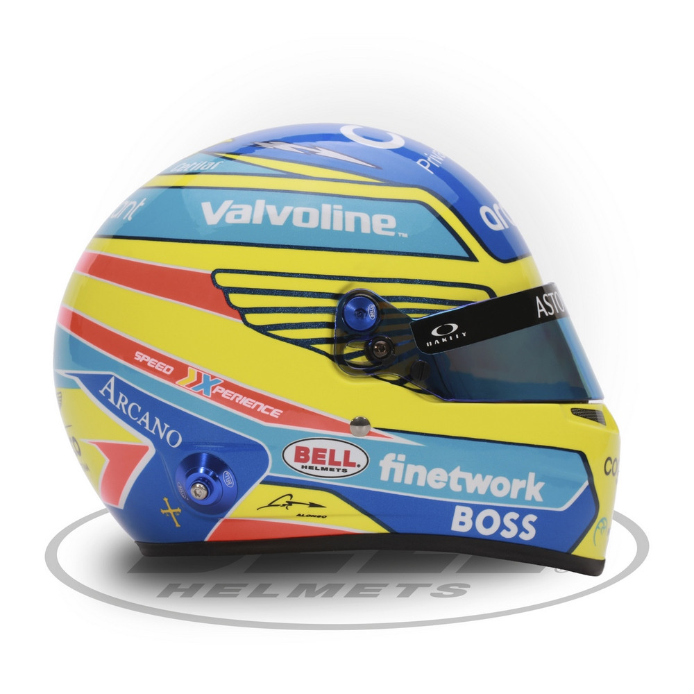 Minihelm BELL 2024 Fernando ALONSO - BEL-24-ALONSO - 4100308 - 3666618292281