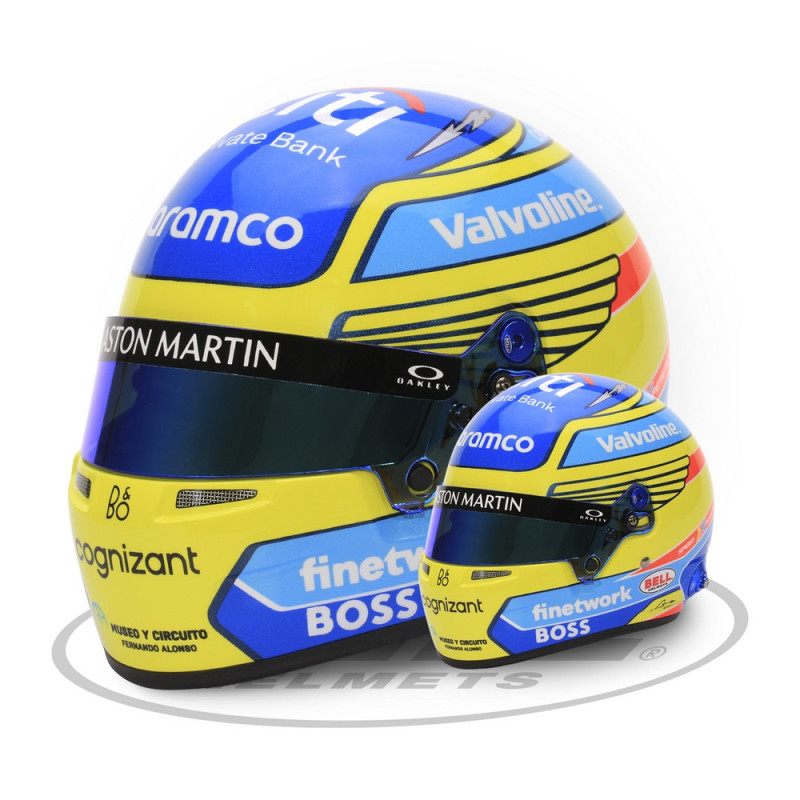 Mini casco BELL 2024 Fernando ALONSO - BEL-24-ALONSO - 4100308 - 3666618292281