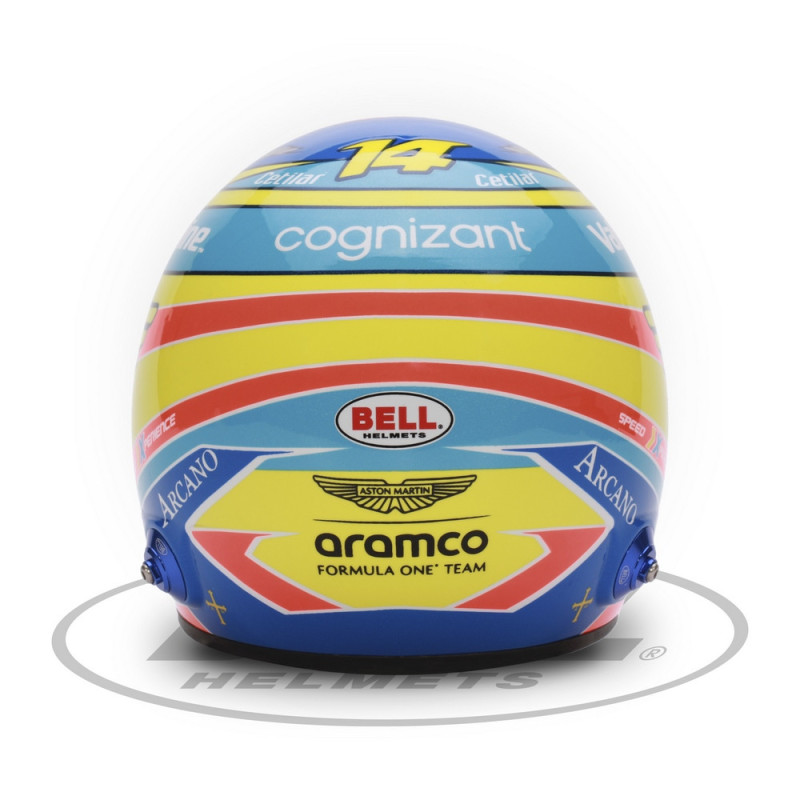 Mini casque BELL 2024 Fernando ALONSO - BEL-24-ALONSO - 4100308 - 3666618292281