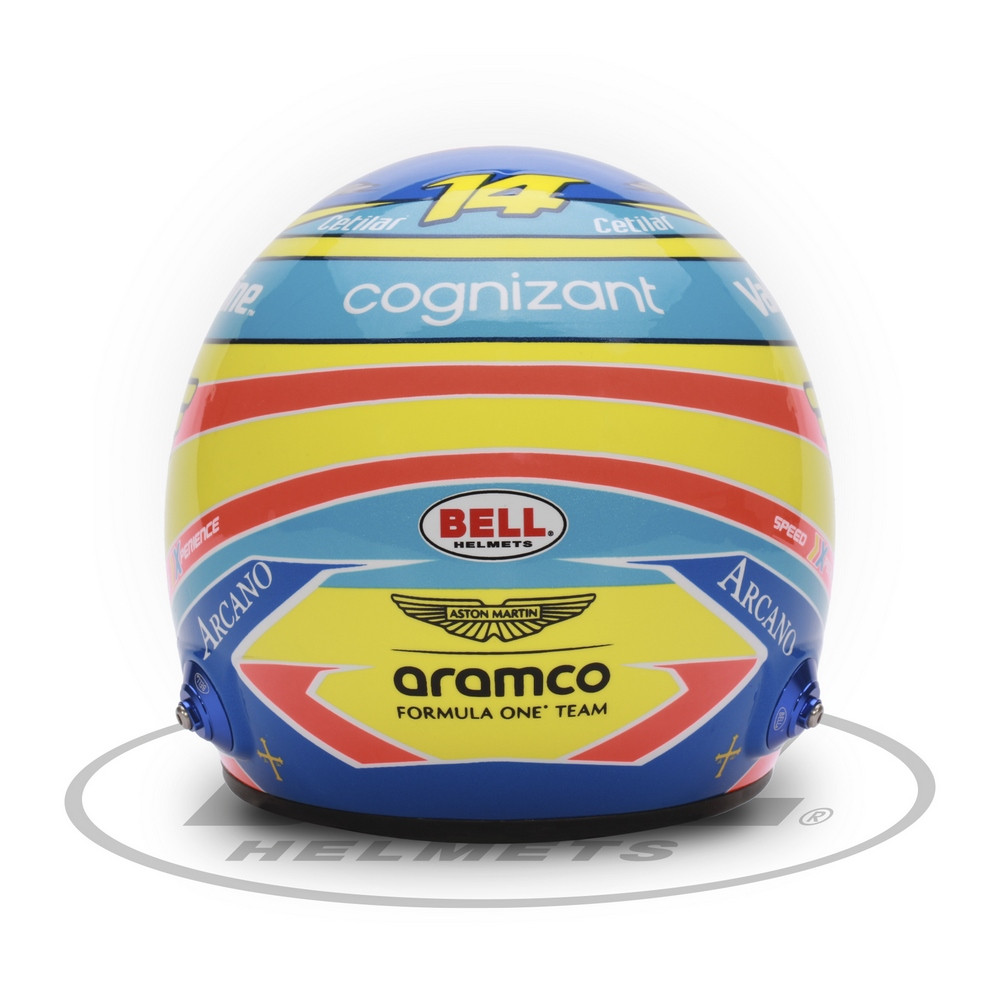 Minihelm BELL 2024 Fernando ALONSO - BEL-24-ALONSO - 4100308 - 3666618292281