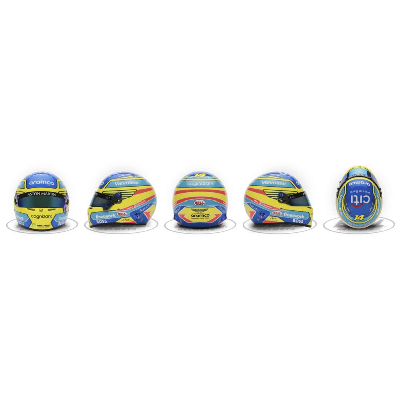 Mini casque BELL 2024 Fernando ALONSO - BEL-24-ALONSO - 4100308 - 3666618292281