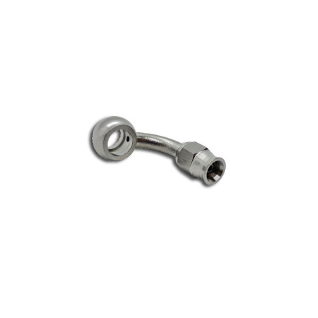 Banjo long 90° Ø10mm Acier (durite AN3)