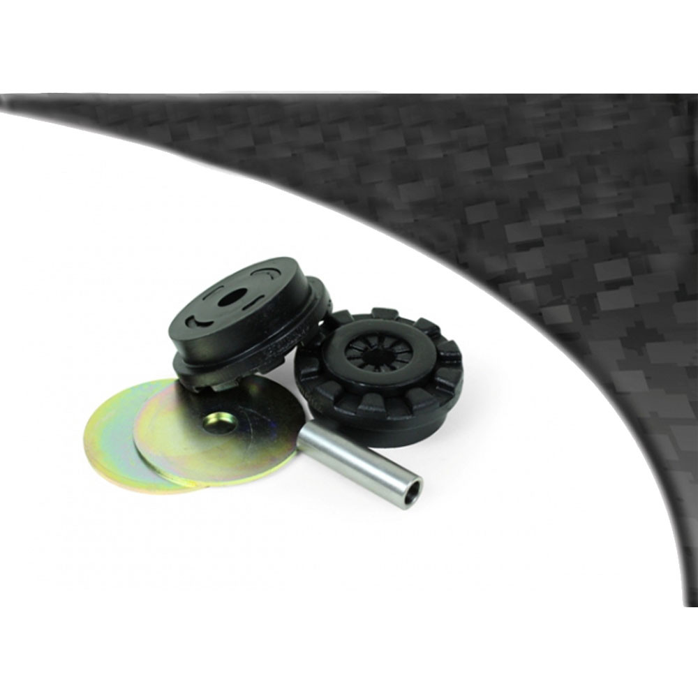 Powerflex bush for Lower Engine Mount Large Bush 25mm Oval Bracket Ford Fiesta Mk6 inc ST (2002-2008) - PF-F192003N - PFF19-2003BLK - 5055676527936