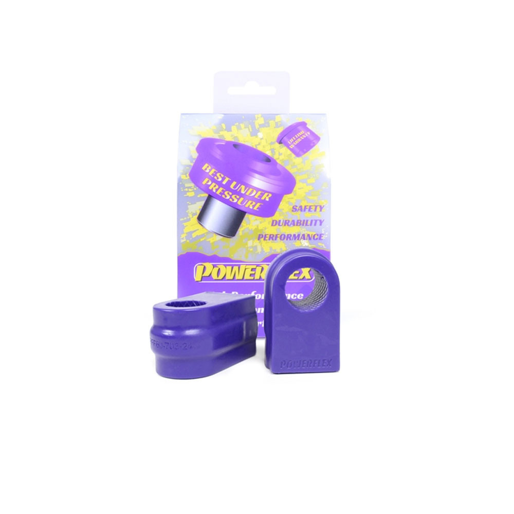 Boccola Powerflex barra anti-rollio 24mm Renault Megane 3 RS dopo 2008 (2 pezzi) - PF-F6070324-2 - PFF60-703-24 - 5055676533227