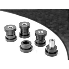 Silent-Bloc Powerflex Zwart Voorste Onderste Driehoek Jaguar XJ8, XJR, XJ Sport - X308 (1997-2003) - PF-F27301-4N - PFF27-301BLK - 5055676521231