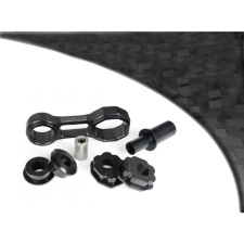 Silent-block Powerflex Zwart onderste koppelsteun (rups) Fiat 500 na 2007 (1 stuk) - PF-F16531-N - PFF16-531BLK - 5055676550330