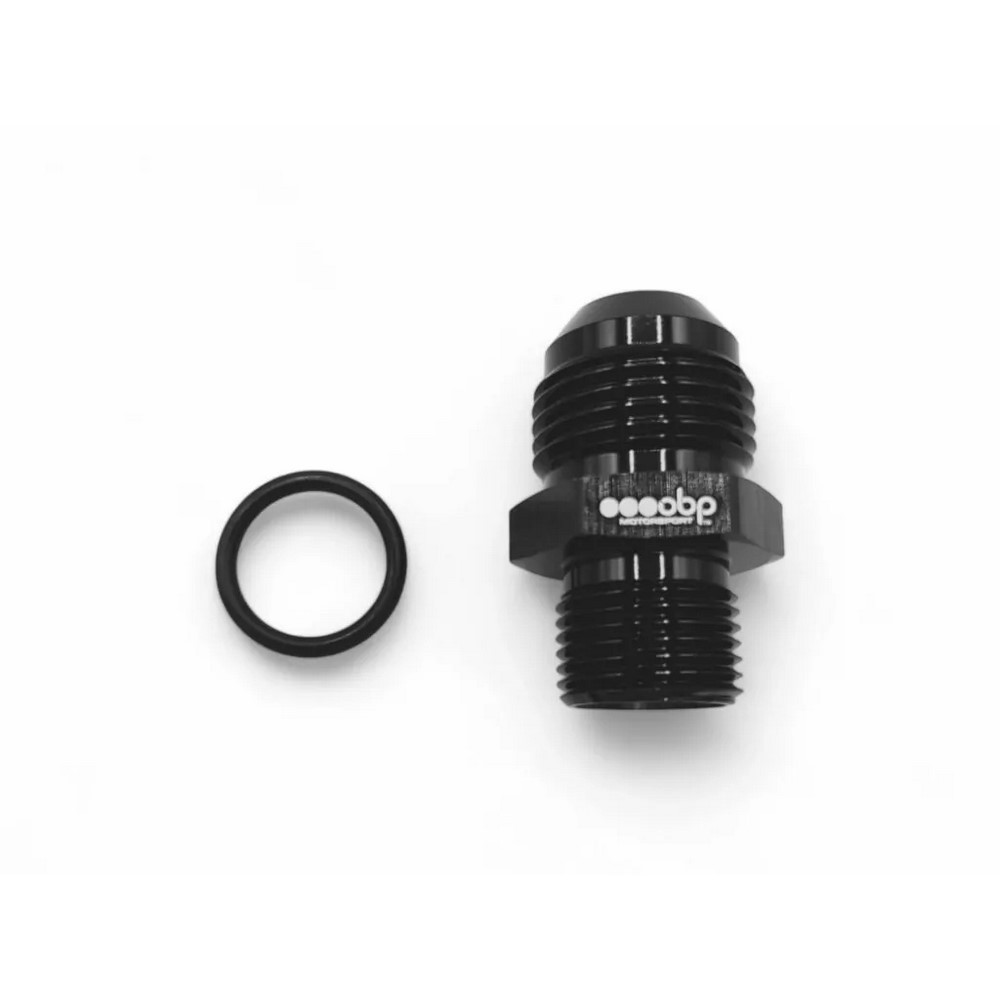 Adaptor OBP cu racorduri de tip tată/tată, cu garnitură torică, de la Dash10 la Dash (JIC), negru - OBP-ORB10.D6 - OBPORB10-6