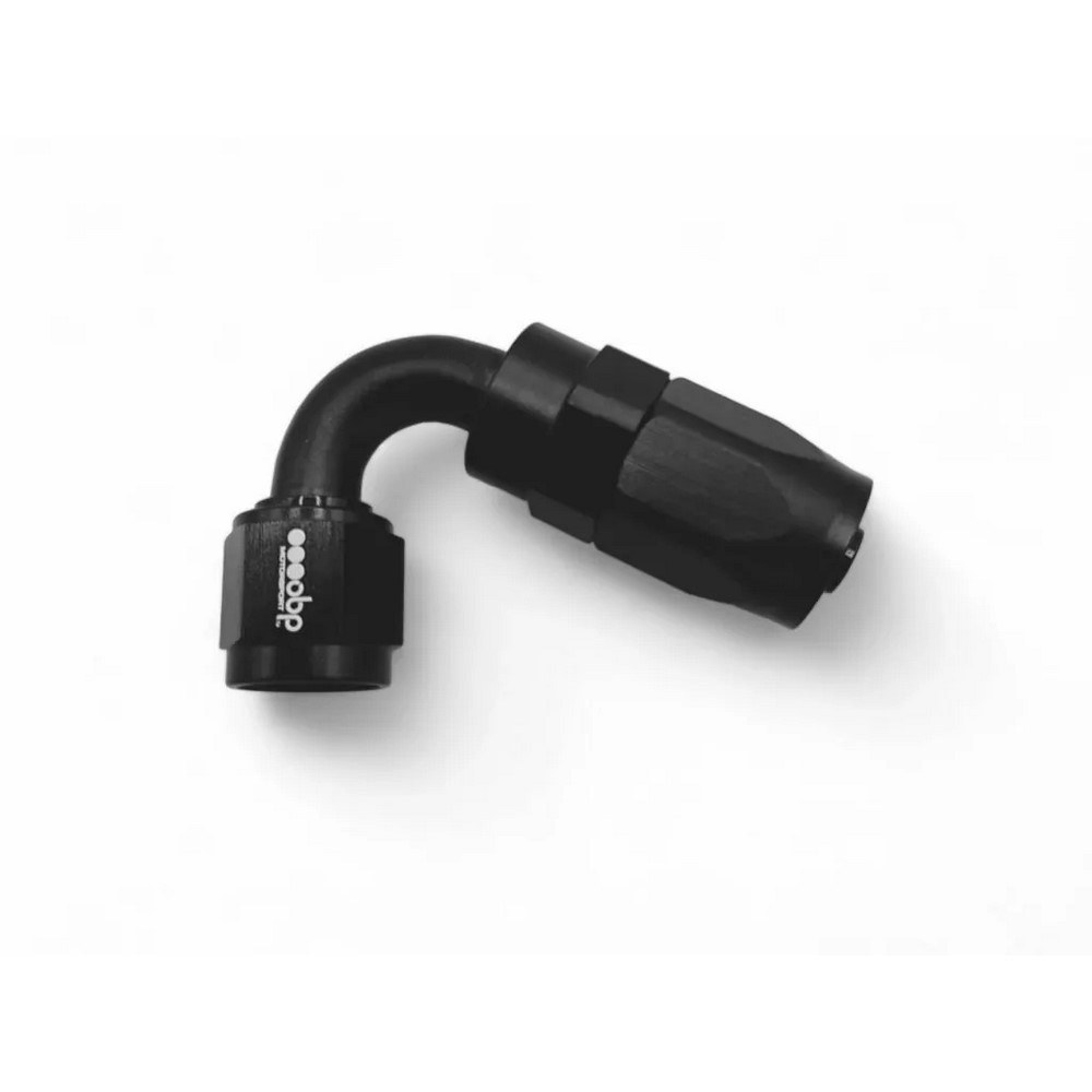 120° vrouwelijke connector OBP type CPE zwart aluminium - OBP-CPE-120.D6 - OBP-CPE-6-120