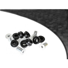 Silent Bloc Powerflex Black Subchassis Posteriore Volkswagen Bora (4 pezzi)