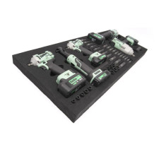 Kielder gereedschapsset voor KWT-108-01 EVA schuim trolley 945x400x50mm - KWT-108-01 - KWT-108-01 - 3666618500805