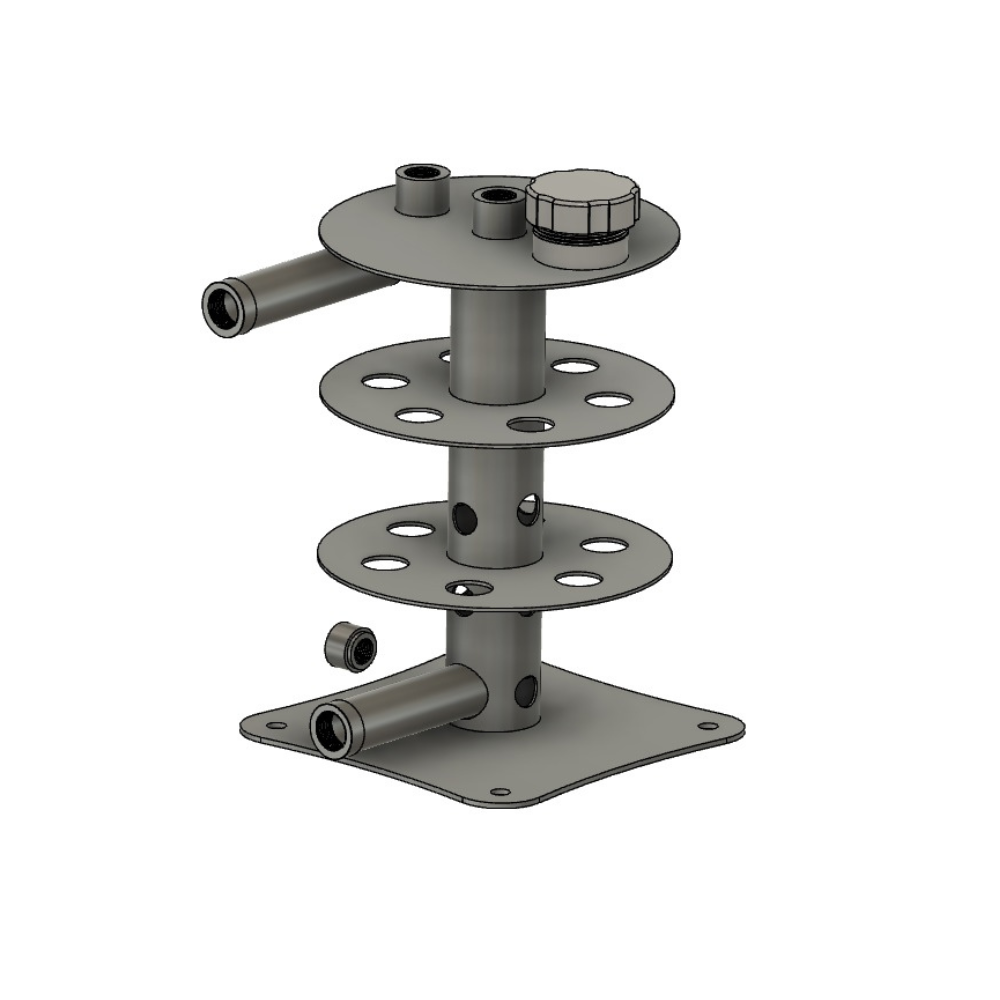 V2 Oliedoek OBP 1,5 Gallon (5,7L) Ø190mm x H 275mm - OBP-V2DS02 - OBPV2DS02 - 3666618500874