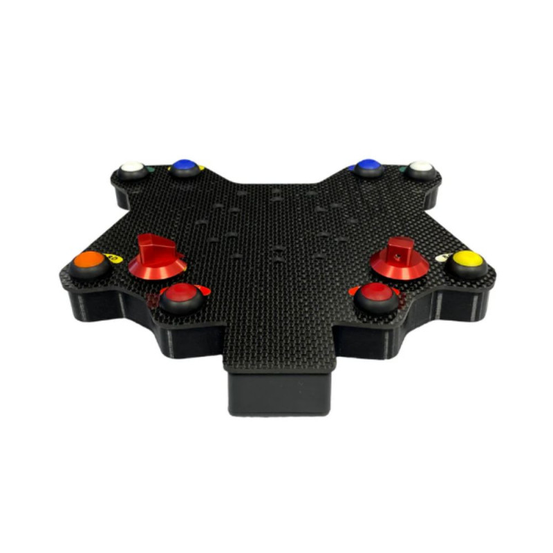 Controller del volante senza fili AIM a 10 pulsanti in carbonio - AIM-RBI-CWW-10 - RBI-CWW-10 - 5056421106598