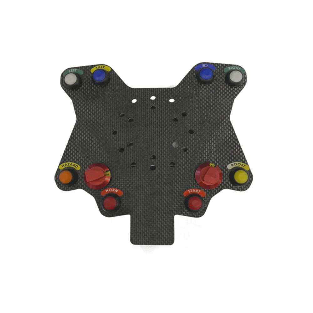 Controller del volante senza fili AIM a 10 pulsanti in carbonio - AIM-RBI-CWW-10 - RBI-CWW-10 - 5056421106598