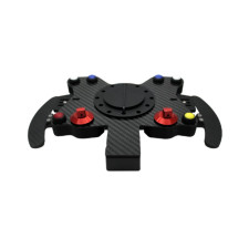 8-button carbon wireless steering wheel with AIM shift paddles