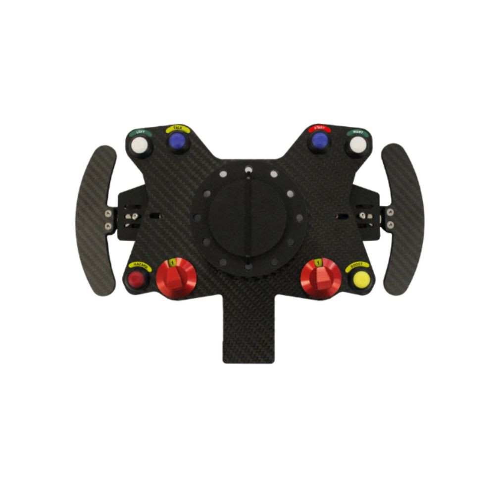 8-button carbon wireless steering wheel with AIM shift paddles - AIM-RBI-CWW-10-P - RBI-CWW-10-P - 5056421117662
