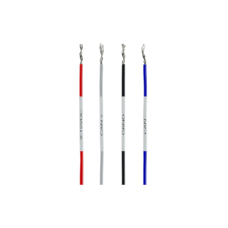 Kabelboom AIM ECU CAN externe voeding en aansluiting 3,5 vrouwelijk - AIM-SM-ECU-EM.4MM - SM-ECU-EM-4 - 5056421104563