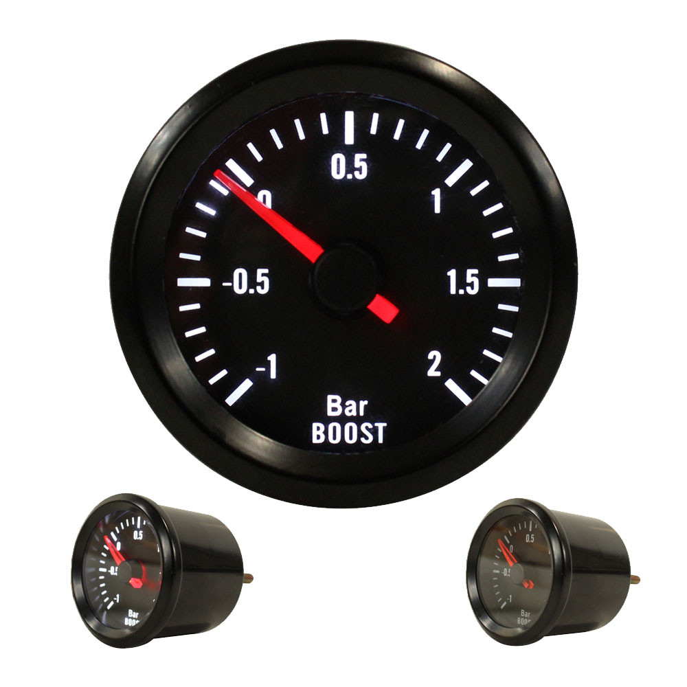 Strumento Pressione Turbo 2" nero - CT-PT-52-N-2 - 21110V-2 - 3666618292342