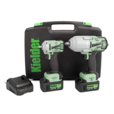 Duo slagmoersleutel KIELDER 1/2 1790Nm en 3/8 340Nm (2x5,0Ah) - KWT-TPK-10EU - KWT-TPK-10EU - 5060441196682