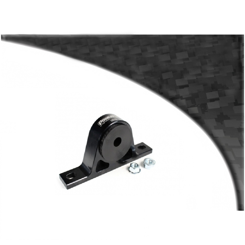 Silent bloc Powerflex Zwarte uitlaat en montagebeugel - PF-EXH035-N - EXH035BLK - 5055676550989