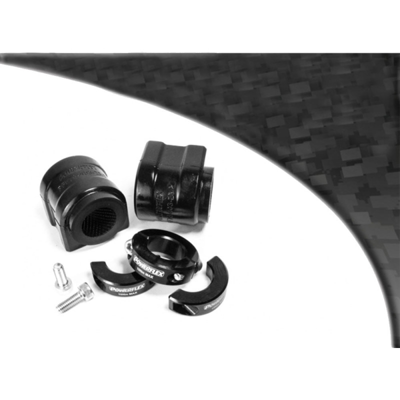 Silent bloc Powerflex Zwart achterste anti-roll bar bus 21,3mm Toyota Yaris GR - PF-R76413213-2N - PFR76-413-21.3BLK - 5055676557513
