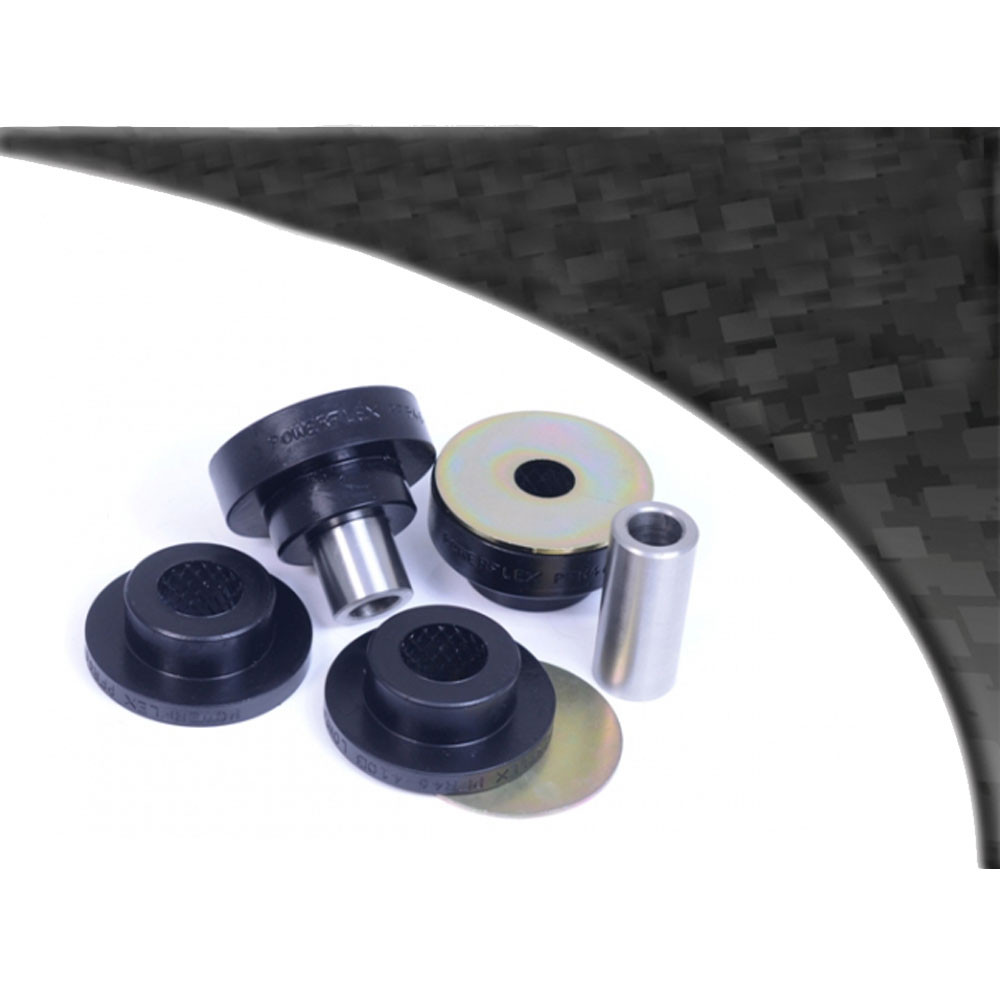 Silent-Bloc Powerflex Black Fixation Avant Différentiel Arrière Nissan Skyline GTR R32, R33, GTS/T - PF-R46410-2N - PFR46-410BLK - 5055676518385