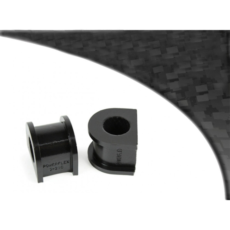 Silent-Bloc Powerflex Black Rolbeugel Achter 20mm Audi A4 incl Avant 2WD (2005 - 2008) - PF-R321020-2N - PFR3-210-20BLK - 5055676525901