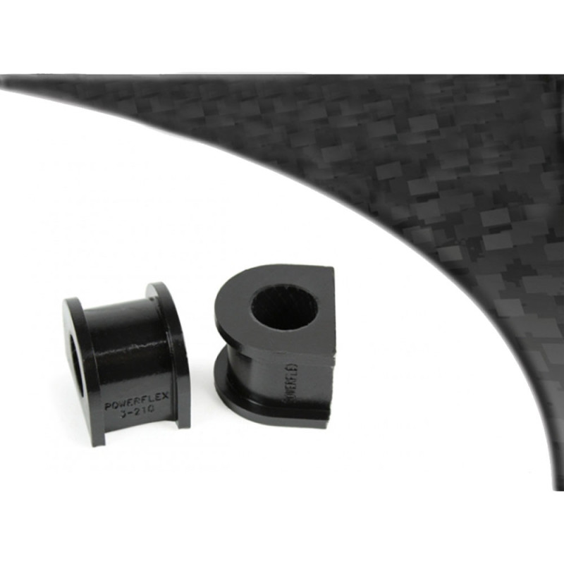 Silent-Bloc Powerflex Black Rolbeugel Achter 18mm Audi A4 incl Avant 2WD (2005 - 2008) - PF-R321018-2N - PFR3-210-18BLK - 5055676525888