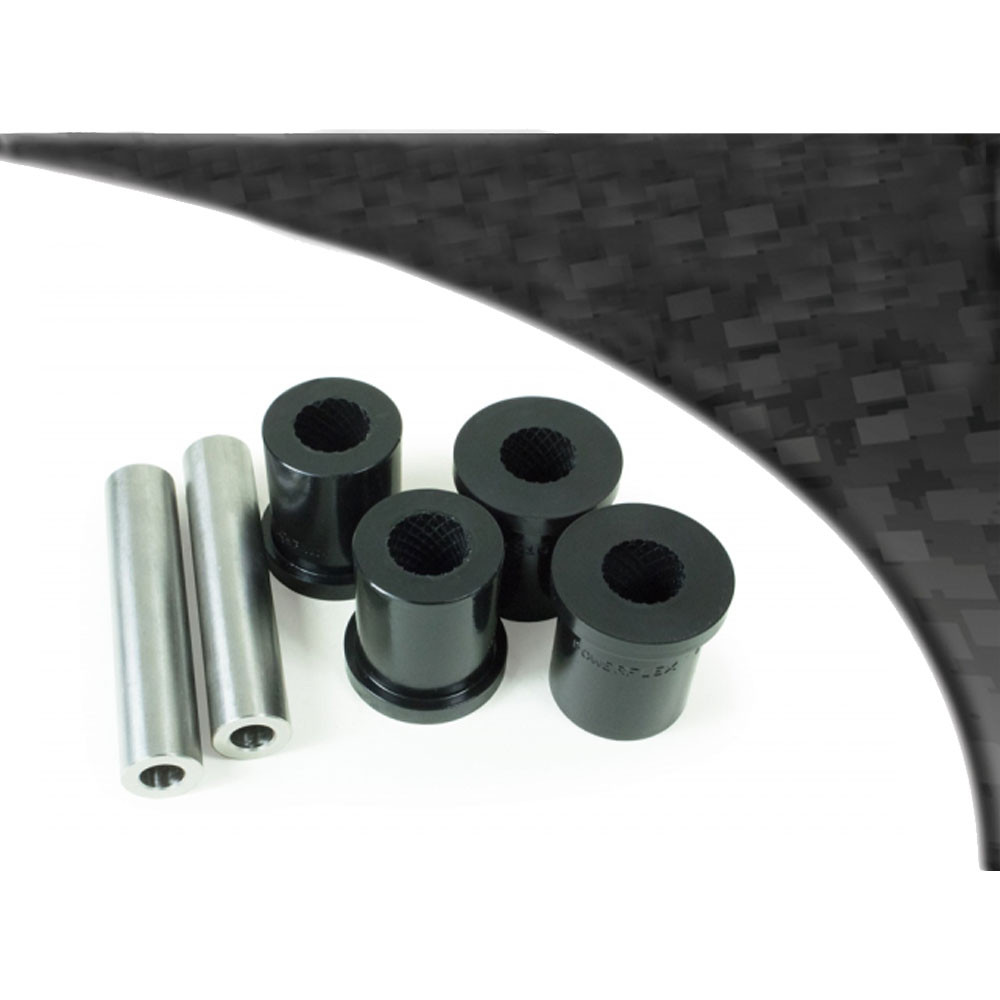 Powerflex Black Boccola Foglia Telaio Posteriore Volkswagen Caddy MK3 Tipo 2K (2004 - 06/2010) - PF-R851510-2N - PFR85-1510BLK - 5055676537768