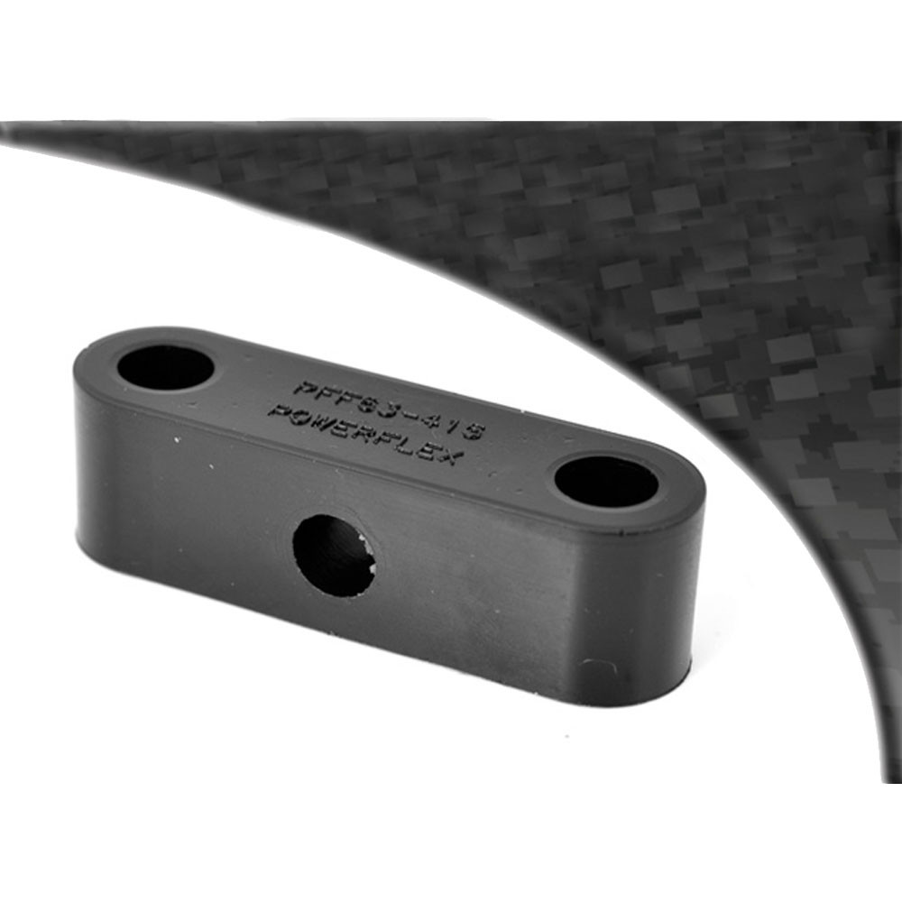 Silentbloc Powerflex negru, spate, pentru comanda cutiei de viteze MG ZR (2001-2005) - PF-F63415N - PFF63-415BLK - 5055676521996