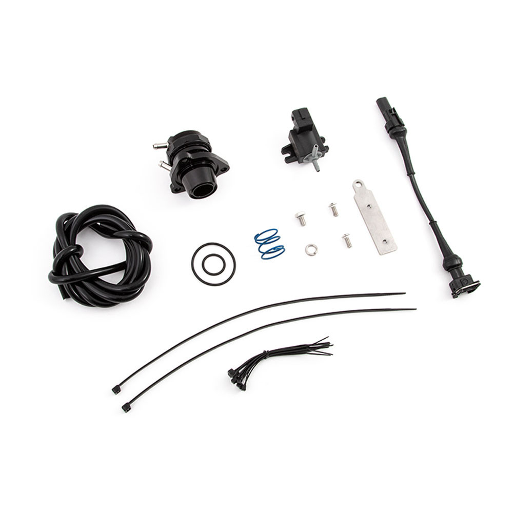 Supapă blow-off deschisă, neagră, Forge, pentru Audi S3 8Y / Volkswagen Golf 8 GTI - FO-FMDV32A-N - FMDV32A-BLK - 3666618088754