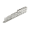 Jeu de douilles Draper Expert TX-STAE, ¼’’, 3/8’’ et ½’’ (14 pièces).