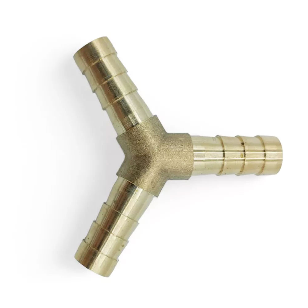 OBP brass coupling 8mm Y piece connector - OBP-OEC-13 - OBP-OEC-13 - 3666618504230