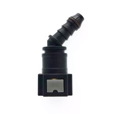 Raccord OBP SAE J0244 diamètre 7,89mm connexion d'origine à 8mm 45° noir