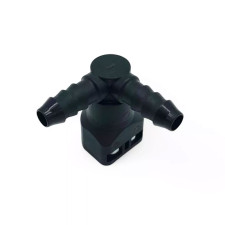 8mm 90° T-fitting OBP SAE J0244 diameter 7,89mm zwart - OBP-OEC-6 - OBP-OEC-6 - 3666618504308
