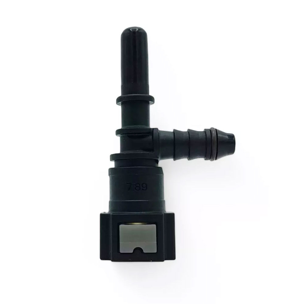 Raccordo T 8mm OBP SAE J0244 diametro 7,89 nero (top origine) - OBP-OEC-4 - OBP-OEC-4 - 3666618504322