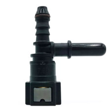 OBP SAE J0244 quick connect diameter 7,89 black tee 8mm (OE side male)