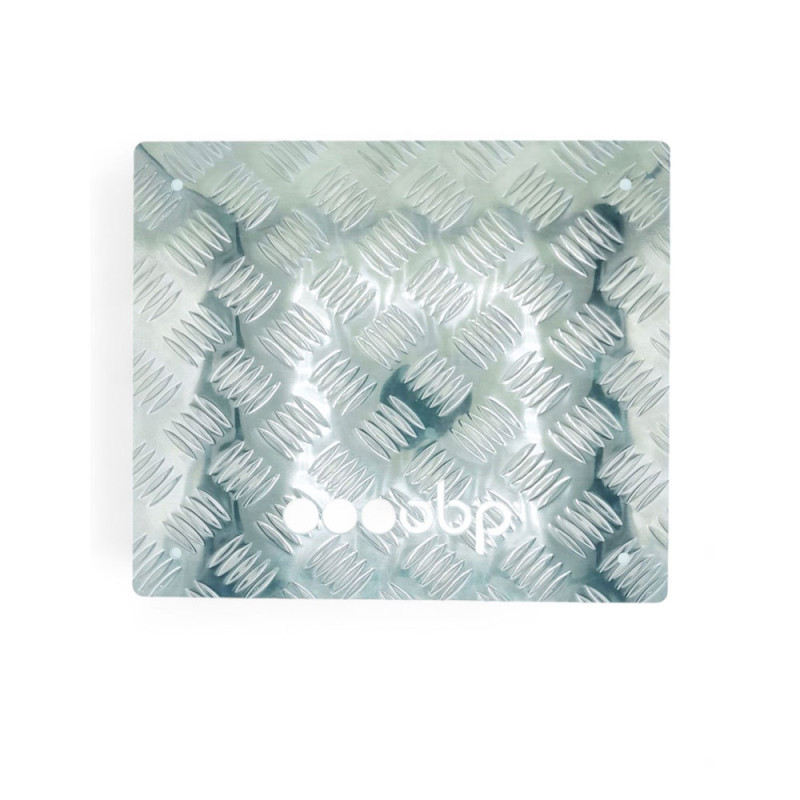 Poggiapiedi alluminio piatto OBP 312x365x3mm - OBP-A044 - OBPA044 - 3666618509082
