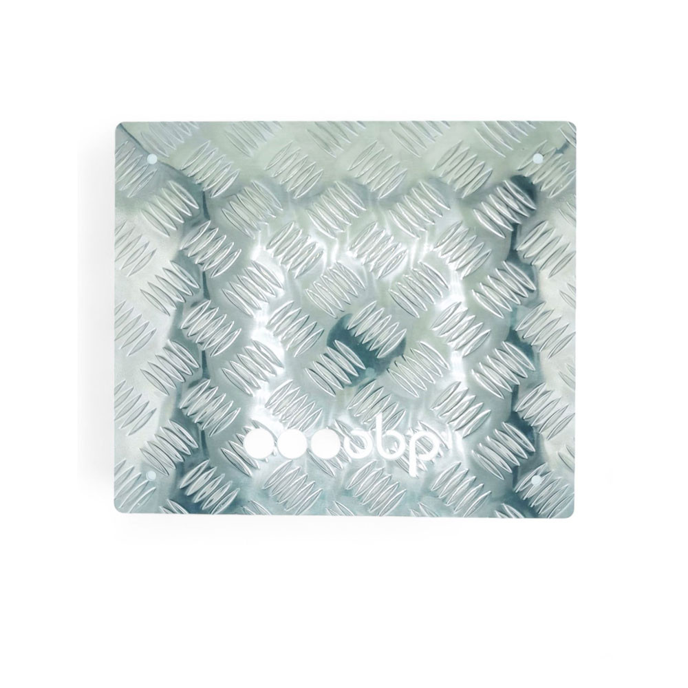 Aluminium voetplank OBP 312x365x3mm - OBP-A044 - OBPA044 - 3666618509082