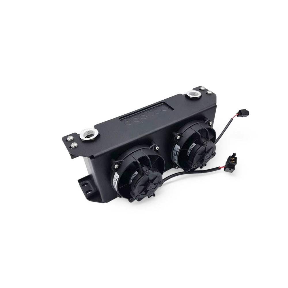 Staffa radiatore olio OBP 13 fili / ventilatore SPAL doppio - OBP-13BKT-2 - OBP13BKT-2 - 3666618509129